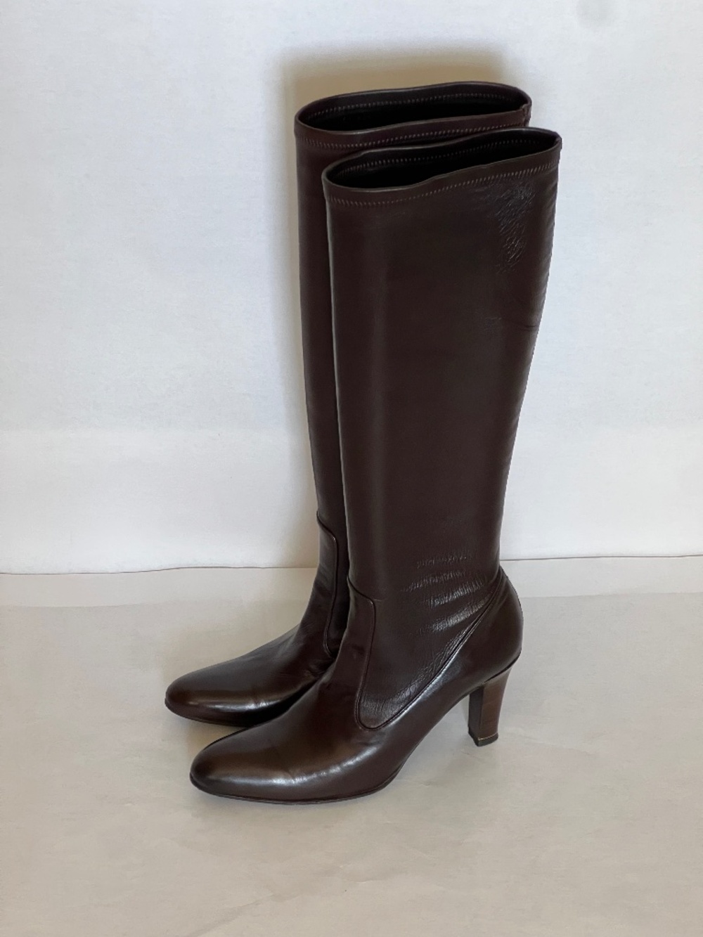 Cole Haan Dark Brown High Heel Boots